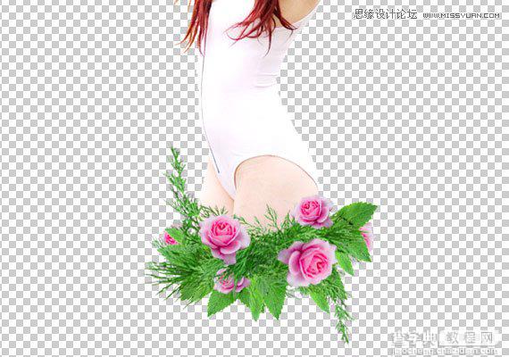 使用Photoshop合成藤蔓装饰的少女场景图教程29