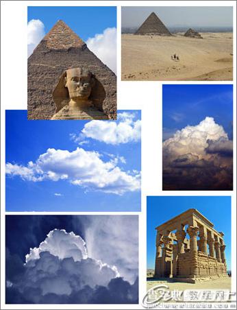 Photoshop梦回埃及照片合成教程2