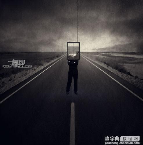 photoshop合成制作出怪异惊秫的盗梦空间场景1
