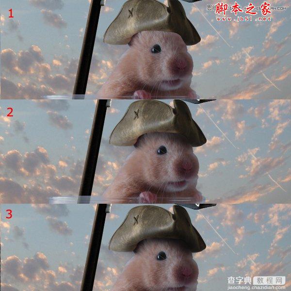 Photoshop合成制作可爱的海盗鼠船长教程13
