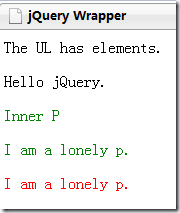 jQuery 第二课 操作包装集元素代码5