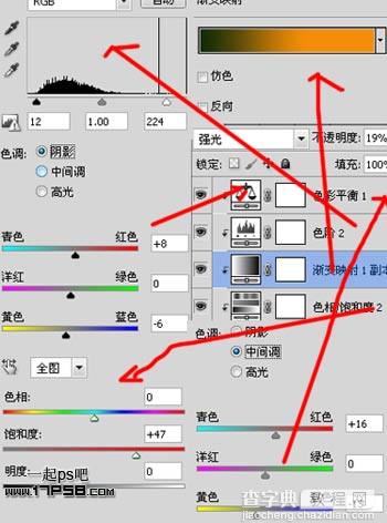 PS合成站在城市高楼上远眺城市的女孩图片9