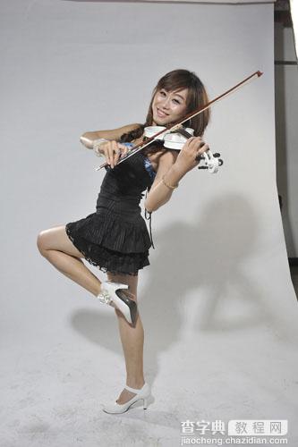 PS合成性感女神在水上演奏小提琴的动感照片教程3