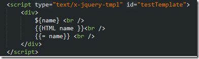 放弃用你的InnerHTML来输出HTML吧 jQuery Tmpl不详细讲解2
