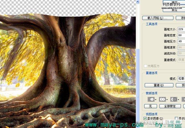 Photoshop合成吓人的树妖制作教程8