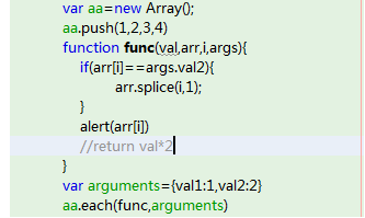 js 数组实现一个类似ruby的迭代器10