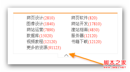 jQuery+CSS实现菜单滑动伸展收缩(仿淘宝)2