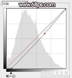 Photoshop将湖景人物图片打造出唯美的暗褐色秋季15