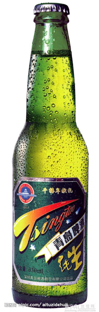 PS合成夏日冰爽炫酷的青岛啤酒广告海报21
