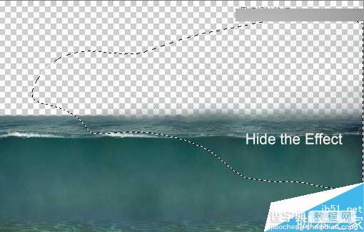Photoshop合成海洋巨龟驮着岛在水上漂浮的效果图9