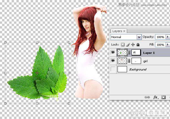 使用Photoshop合成藤蔓装饰的少女场景图教程11