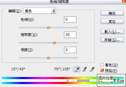 Photoshop 风景照片柔美的暗黄色调色方法4