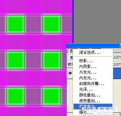 ps下利用滤镜制作简单的彩色格子背景12