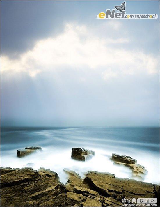 Photoshop照片合成：梦幻海岸之光9