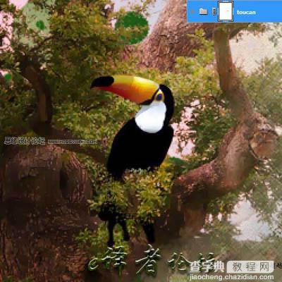 photoshop 合成疯狂的水彩画19