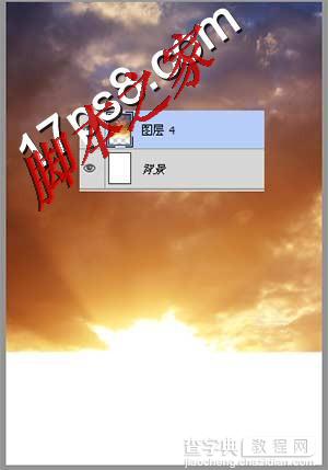 photoshop合成制作山谷日出场景2
