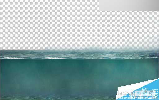 Photoshop合成海洋巨龟驮着岛在水上漂浮的效果图10