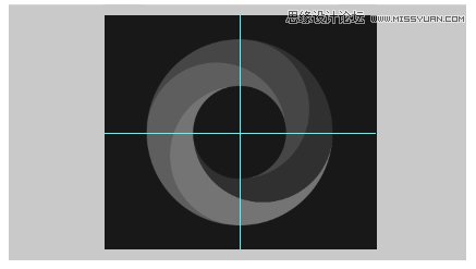 Photoshop绘制漂亮炫彩的立体3D圆环logo教程13