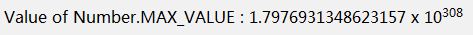 JavaScript中Number.MAX_VALUE属性的使用方法2