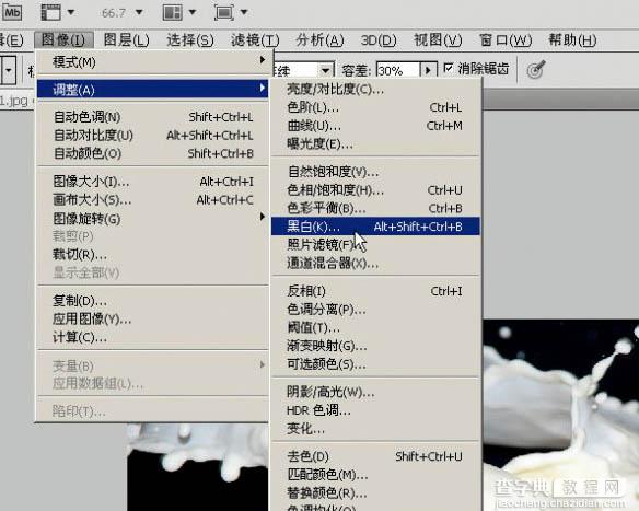 photoshop合成动感的喷溅郁金香教程8