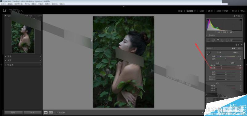 Photoshop将外景美女人像调出唯美的电影胶片效果5