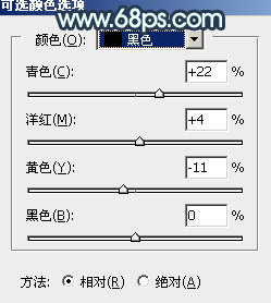 Photoshop调制出甜美的暗调青红色铁轨人物图片16