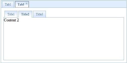 初试jQuery EasyUI 使用介绍5