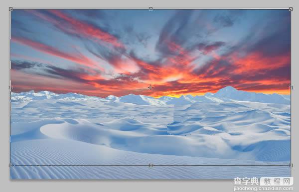 photoshop将荒漠场景打造出迪士尼风格的雪景图30