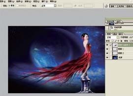 photoshop 合成精彩绝伦的模特艺术效果10