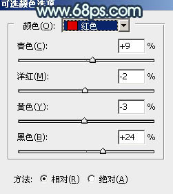 Photoshop调制出甜美的暗调青红色铁轨人物图片48