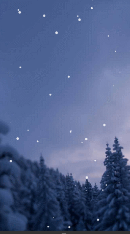 JS+Canvas 实现下雨下雪效果2