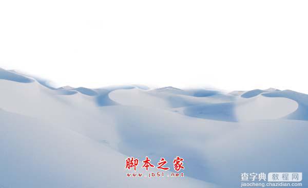 photoshop合成制作漂亮的雪景卡通乐园21