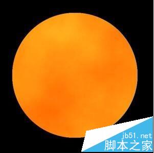 ps怎么绘制一轮激情燃烧中的一个火红的太阳?1