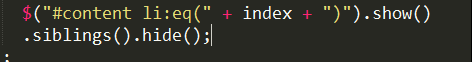 jQuery siblings()用法实例详解2