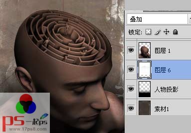 photoshop合成打造大脑迷宫宣传海报教程8