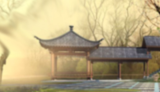 Photoshop合成唯美的江南古典园林拱门美景教程31
