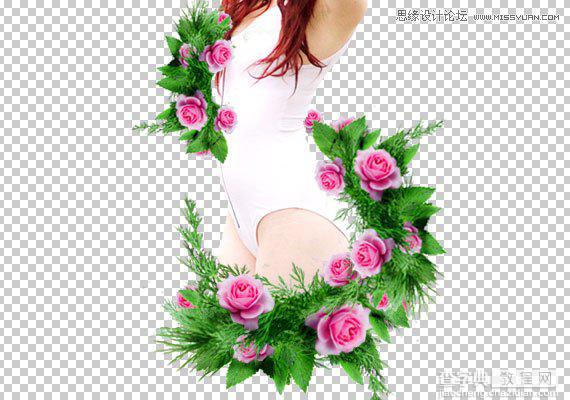 使用Photoshop合成藤蔓装饰的少女场景图教程33