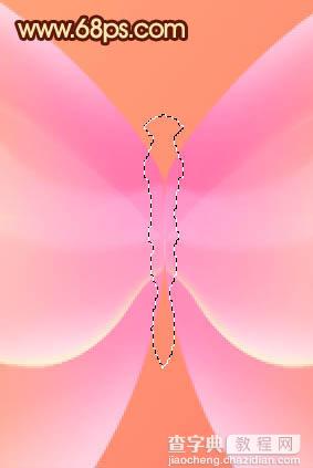 Photoshop制作出非常可爱的粉色水晶蝴蝶效果22