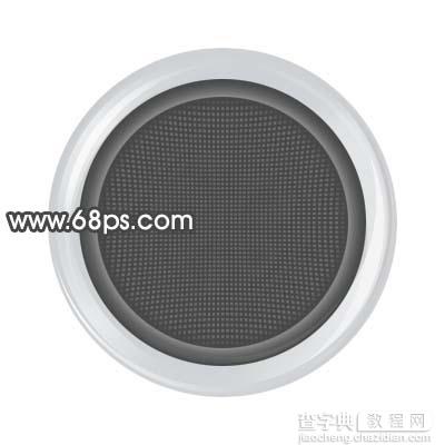 Photoshop 一款水晶质感喇叭图标13