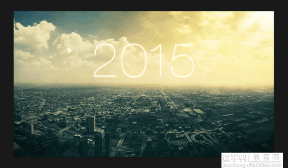 Photoshop打造一张超酷的2015海报教程33