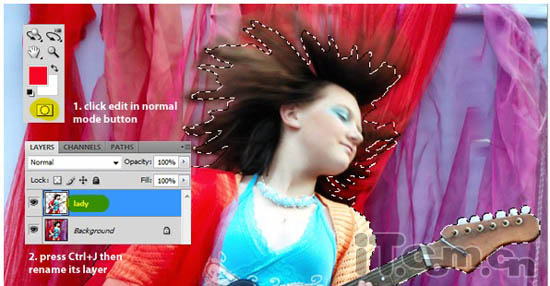 Photoshop 实现的绚丽潮流音乐壁纸6