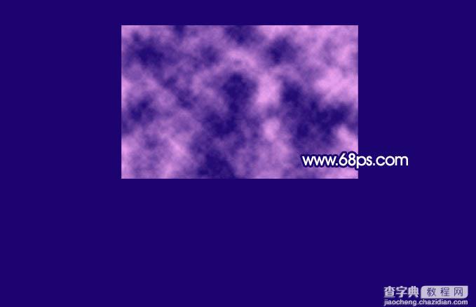 Photoshop打造逼真超酷的闪电紫色壁纸6