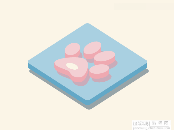 Photoshop制作设计3D风格的小脚丫ICON图标35