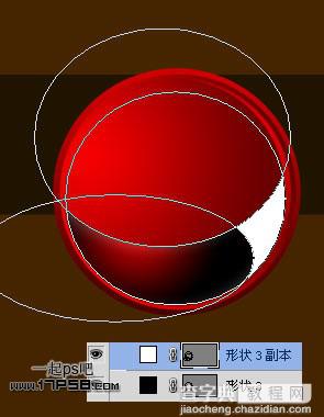 photoshopCS5制作红色的圣诞壁纸效果18