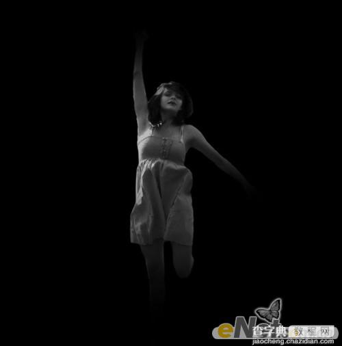 photoshop合成制作出简单的高光美女海报特效9