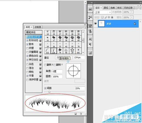 PS怎么设置画笔工具? PS画笔工具使用的方法10