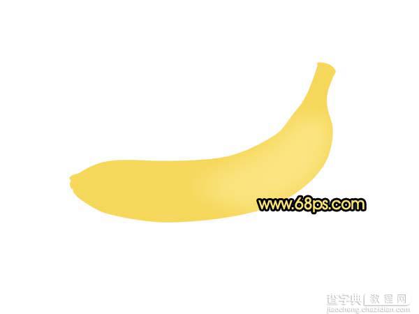 Photoshop 制作一串成熟的香蕉5