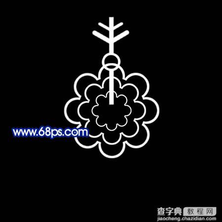 Photoshop 漂亮的雪花图案13