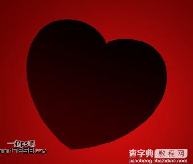 photoshop设计制作出2012情人节红色心形壁纸6