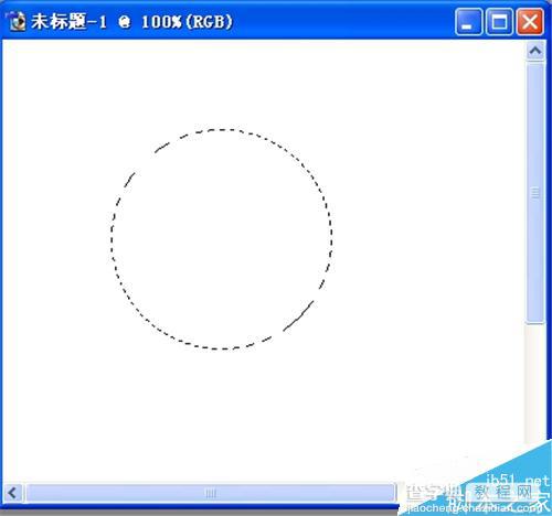 photoshop绘制空心圆和实心圆方法图解4